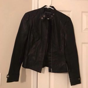 Never worn French Connection Leather Jacket